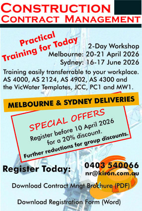 Kiron Contract Management Training